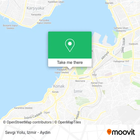 Sevgi Yolu map