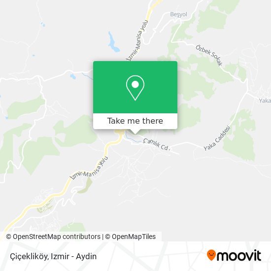 Çiçekliköy map
