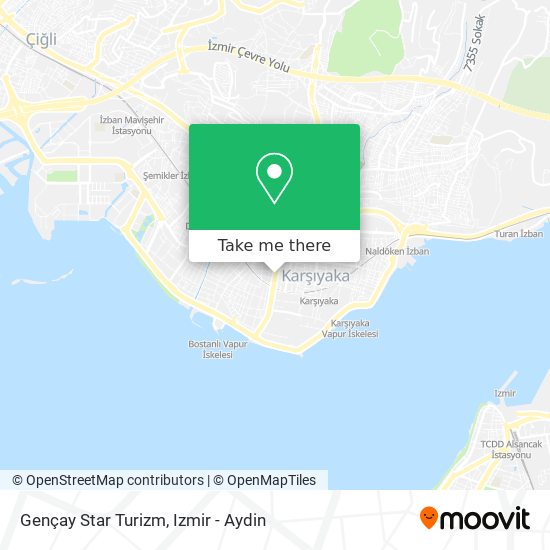 Gençay Star Turizm map