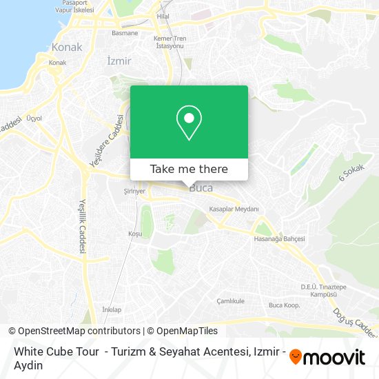 White Cube Tour ️ - Turizm & Seyahat Acentesi map