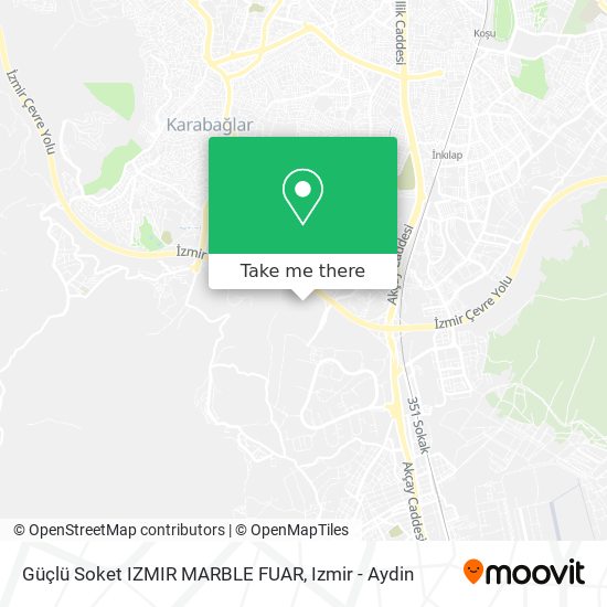 Güçlü Soket IZMIR MARBLE FUAR map