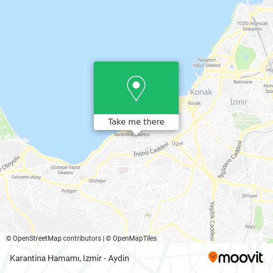 Karantina Hamamı map