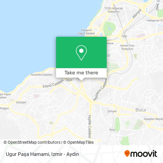 Ugur Paşa Hamami map