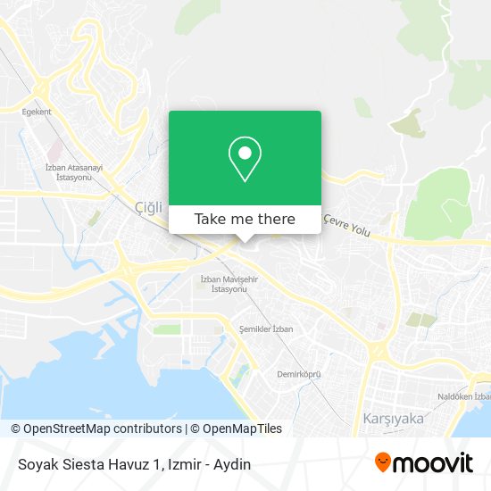 Soyak Siesta Havuz 1 map