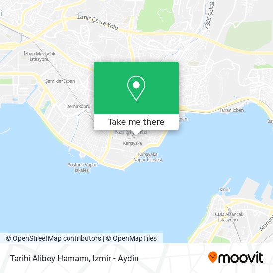 Tarihi Alibey Hamamı map