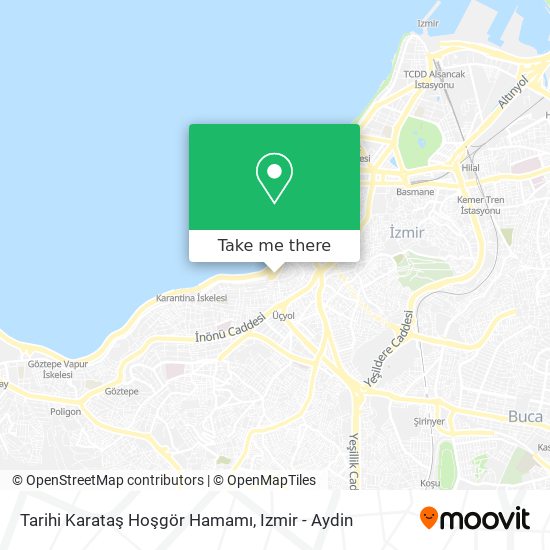 Tarihi Karataş Hoşgör Hamamı map