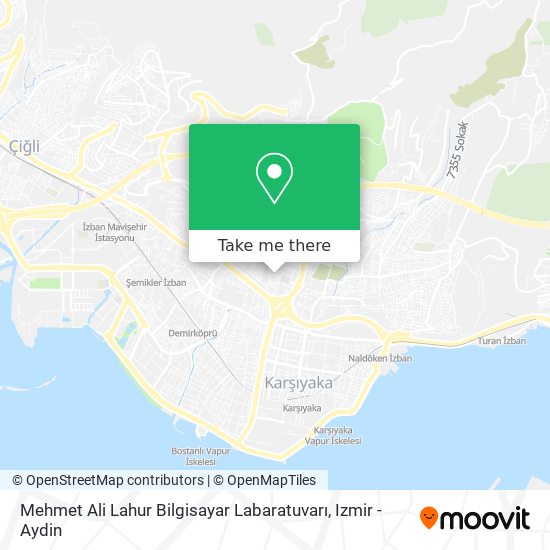 Mehmet Ali Lahur Bilgisayar Labaratuvarı map