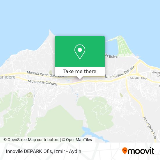 Innovile DEPARK Ofis map