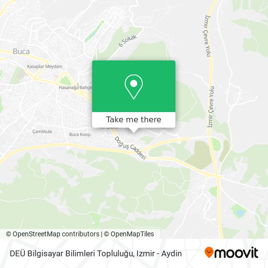 DEÜ Bilgisayar Bilimleri Topluluğu map