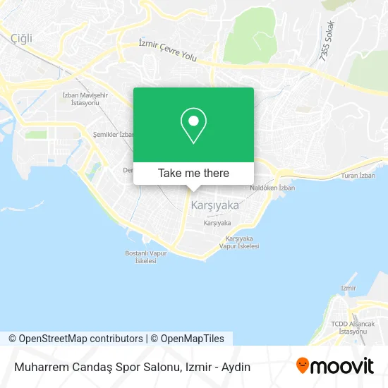 Muharrem Candaş Spor Salonu map