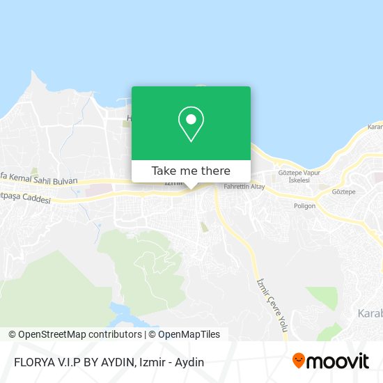 FLORYA V.I.P BY AYDIN map