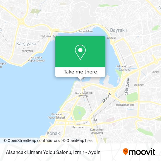 Alsancak Limanı Yolcu Salonu map