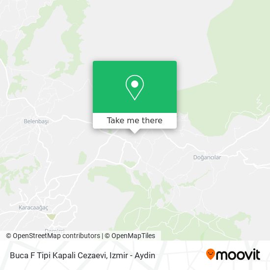 Buca F Tipi Kapali Cezaevi map