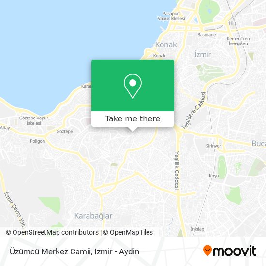 Üzümcü Merkez Camii map
