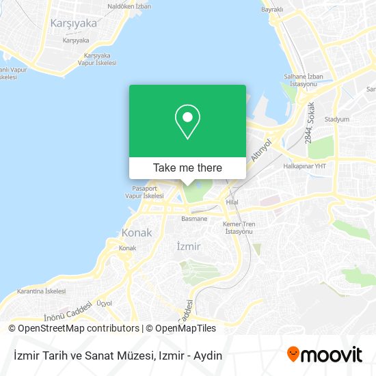 İzmir Tarih ve Sanat Müzesi map