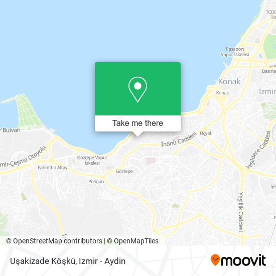 Uşakizade Köşkü map