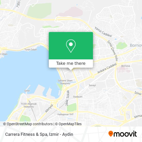 Carrera Fitness & Spa map