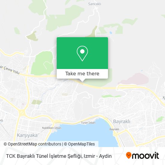 TCK Bayraklı Tünel İşletme Şefliği map