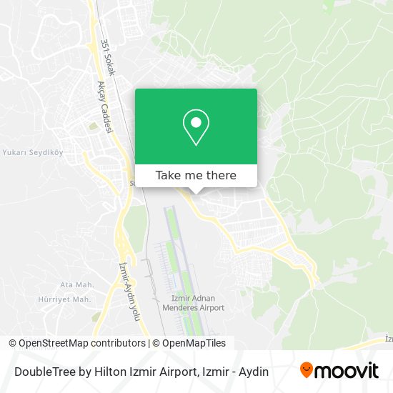 DoubleTree by Hilton Izmir Airport map