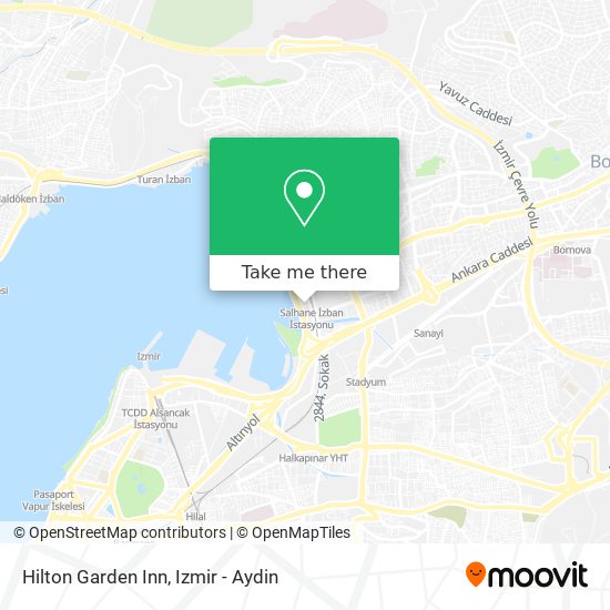 Hilton Garden Inn map