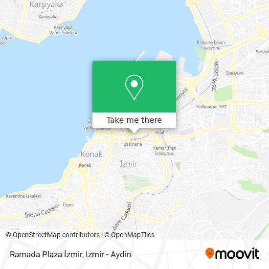 Ramada Plaza İzmir map