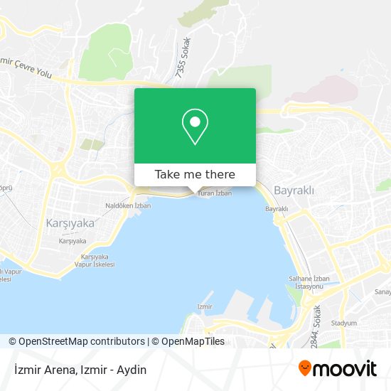 İzmir Arena map