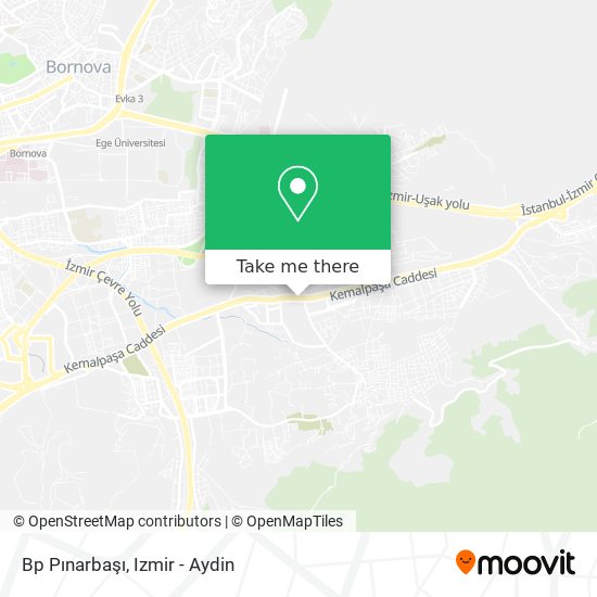Bp Pınarbaşı map