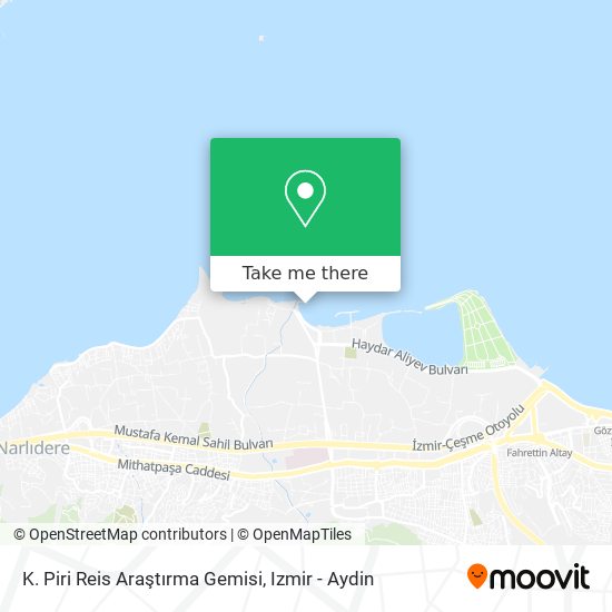 K. Piri Reis  Araştırma Gemisi map