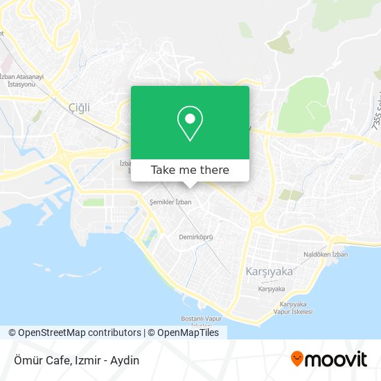 Ömür Cafe map