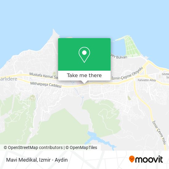 How To Get To Mavi Medikal In Balcova By Bus Metro Or Ferry