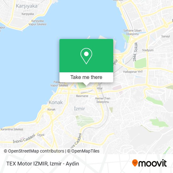 TEX Motor IZMIR map