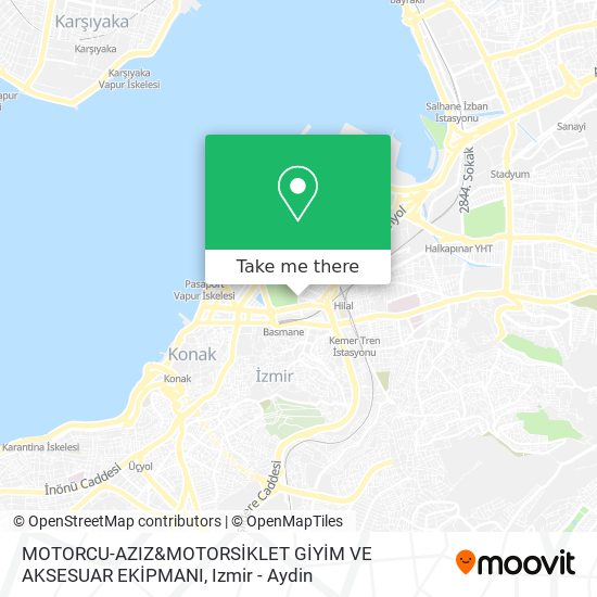 MOTORCU-AZIZ&MOTORSİKLET GİYİM VE AKSESUAR EKİPMANI map