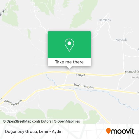 Doğanbey Group map