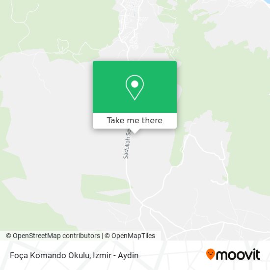 Foça Komando Okulu map