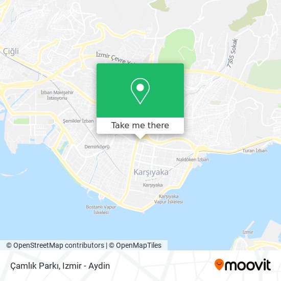 Çamlık Parkı map