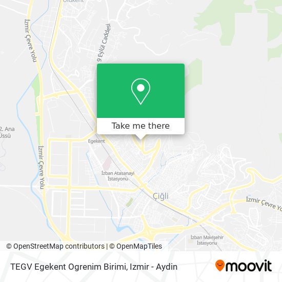 TEGV Egekent Ogrenim Birimi map