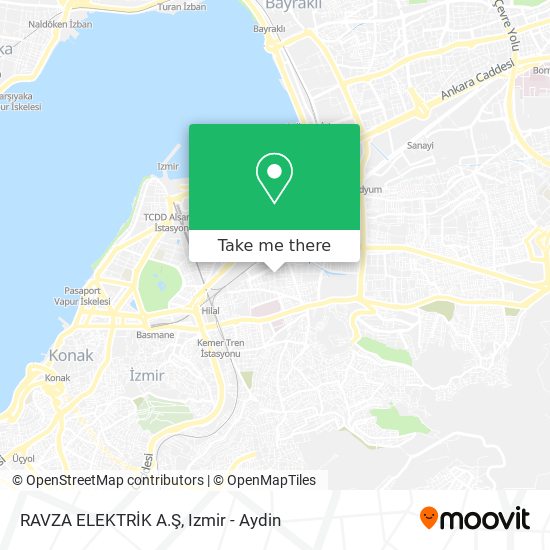 RAVZA ELEKTRİK A.Ş map