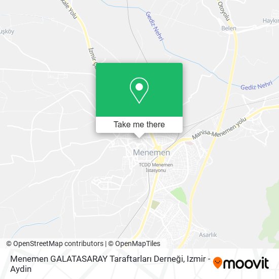 Menemen GALATASARAY Taraftarları Derneği map