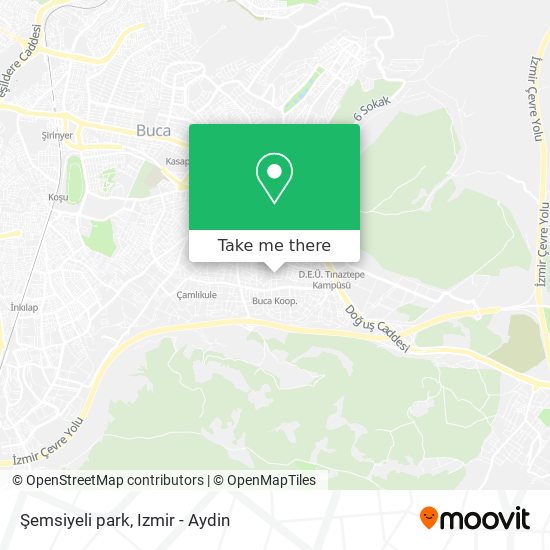 Şemsiyeli park map