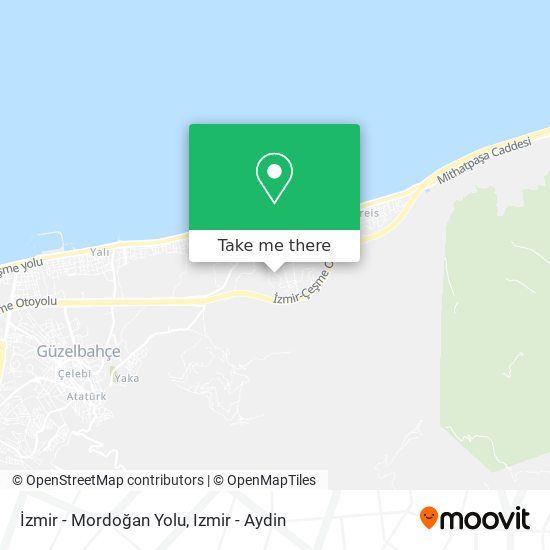 İzmir - Mordoğan Yolu map