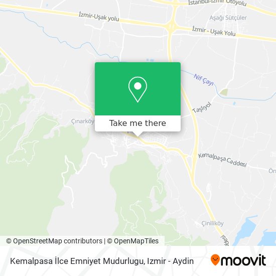 Kemalpasa İlce Emniyet Mudurlugu map