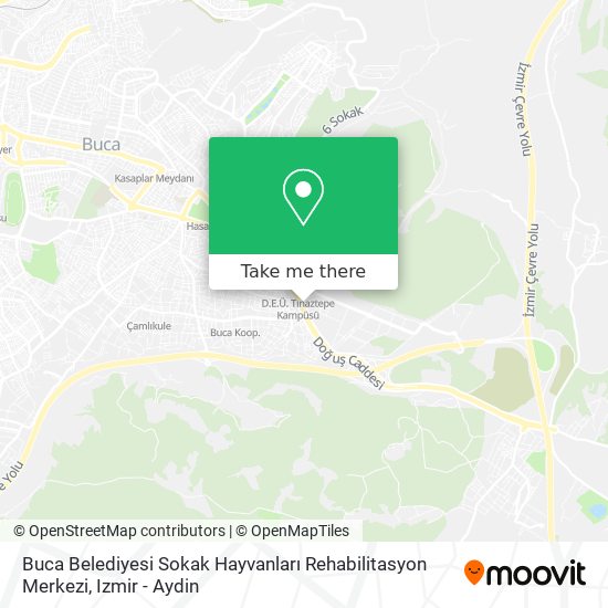 Buca Belediyesi Sokak Hayvanları Rehabilitasyon Merkezi map