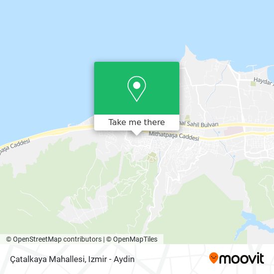 Çatalkaya Mahallesi map