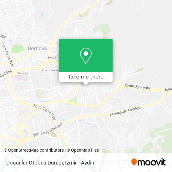 Doğanlar Otobüs Durağı map