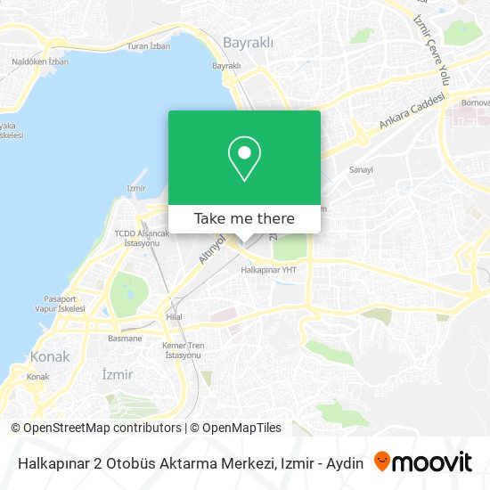 Halkapınar 2 Otobüs Aktarma Merkezi map