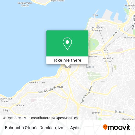 Bahribaba Otobüs Durakları map