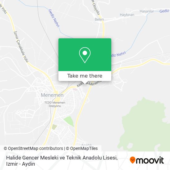 Halide Gencer Mesleki ve Teknik Anadolu Lisesi map