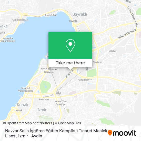 Nevvar Salih İşgören Eğitim Kampüsü Ticaret Meslek Lisesi map