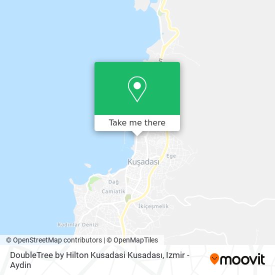 DoubleTree by Hilton Kusadasi Kusadası map