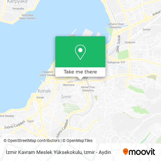 İzmir Kavram Meslek Yüksekokulu map